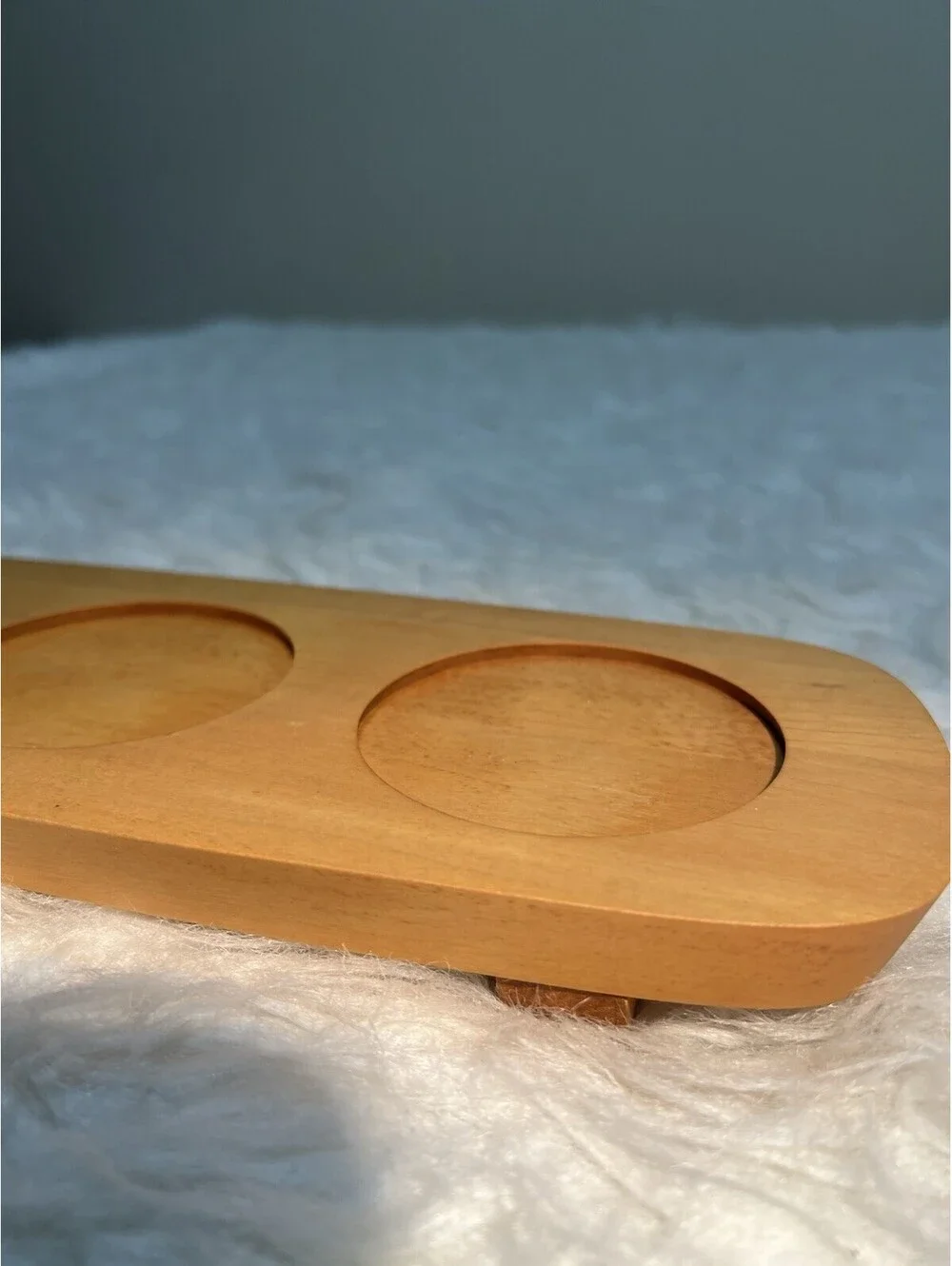 Longaberger Wood Riser Regular Flower Pot Holder